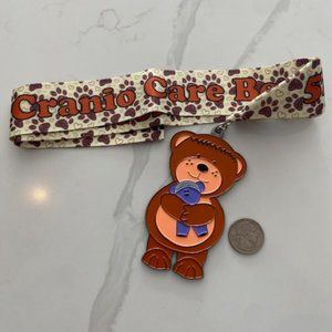Virtual Strides running medal - Cranio Care Bear